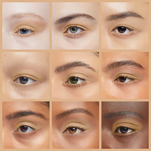 Lauren Brooke Cosmetiques Cream Eyeshadow | Natural Organic, Richly Pigmented Eye Makeup, Creme Eyeshadow For Women (Dulce De Leche (Matte))