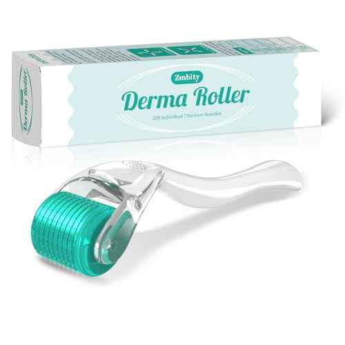 Derma Roller Skin Care Tool Micro Needle Roller - Microneedle Roller for Home Use - Microneedling Roller for Men and Women J05