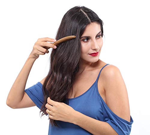 Sandalwood Wide Tooth Detangling Comb for Curly Hair