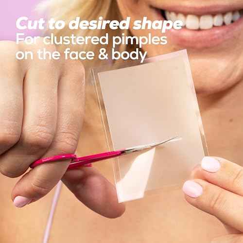 HANHOO Blemish and Custom Patch Duo, 74 Total Hydrocolloid Patches, Minimizes Surface Pimples, Covers Blemish Clusters, Invisible Acne Care, Cruelty-Free
