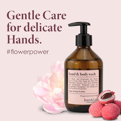 Jean & Len Hand & Body Wash Blood Orange & Vetiver