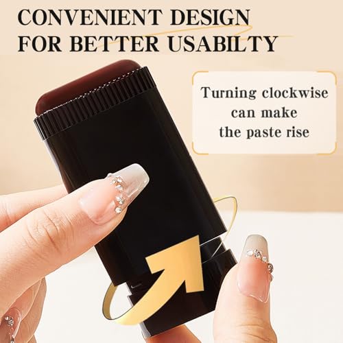 MOONGAZE 2-Pack Waterproof Root Touch-Up Hair Color Stick & Comb for Gray Coverage