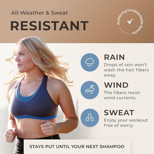 Keratin Hair Fibers for Thinning Hair - Medium Brown 15g