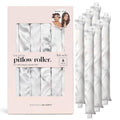 Satin Pillow Flexi Rods 6-Piece Heatless Overnight Hair Curlers Set, Marble