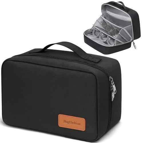 Toiletry Bag for Men,Travel Toiletry Organizer,Travel Essentials Dopp Kit,Water Resistant Shaving Bag for Toiletries Accessories -Black