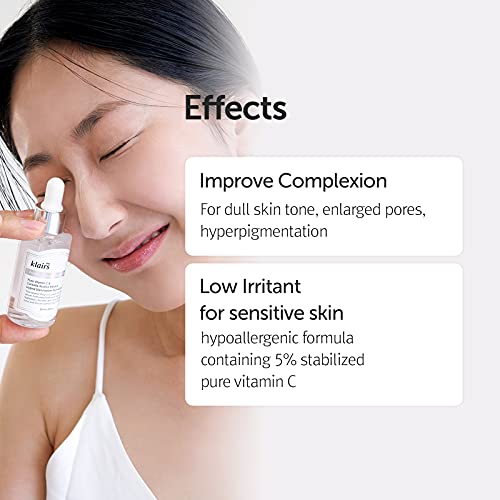 [DearKlairs] Vitamin Drop+ Blue Cream Set, Antioxidant, Calming, For Sensitive Skin, Korean Skincare Routine