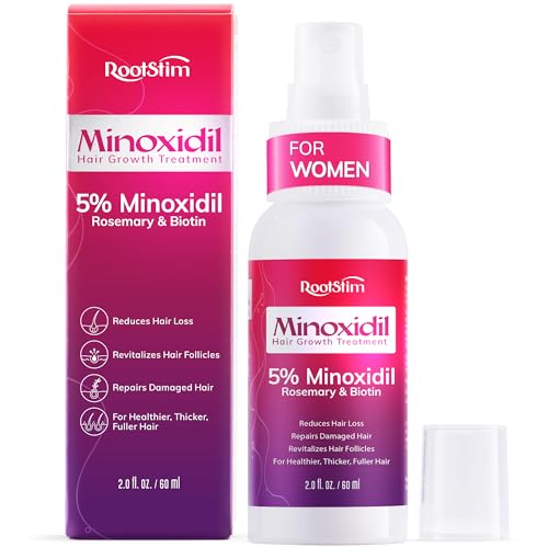 RootStim 5% Minoxidil Spray for Women's Hair Growth – 2.01 Fl Oz