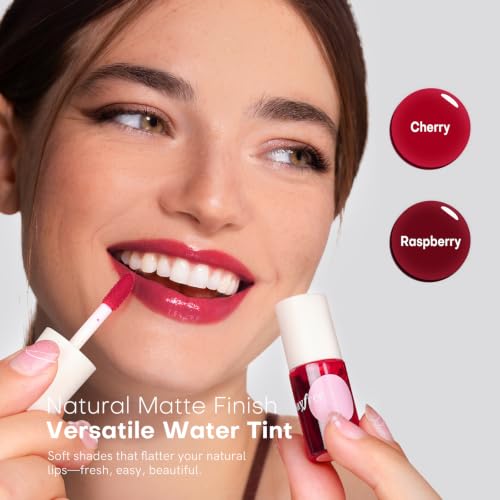 Bayfree Lip Tint Stain Set - 2 Pc Waterproof Liquid Blush