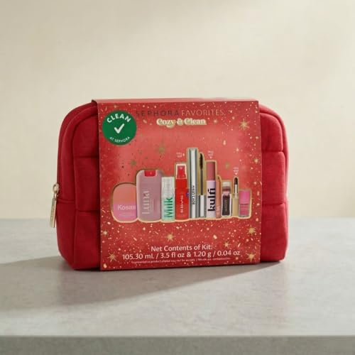 Sephora Cozy & Clean Makeup Gift Set – 9 Clean Beauty Essentials