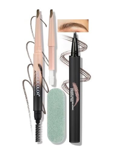 Anglicolor Microblading Eyebrow Pen Waterproof Liquid Brow (Caramel Blonde)