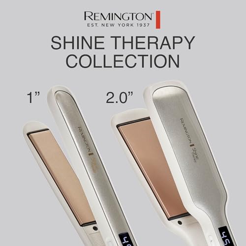 Remington Shine Therapy 1 Inch Hair Straightener with Argan Oil & Keratin