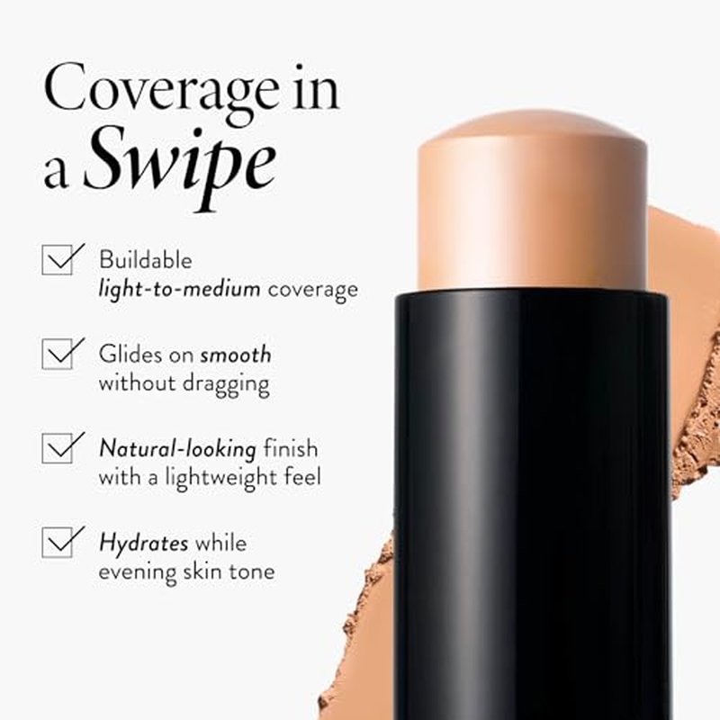 Laura Geller Instant Enhancer Foundation Stick - Lightweight Medium Coverage for Mature Skin