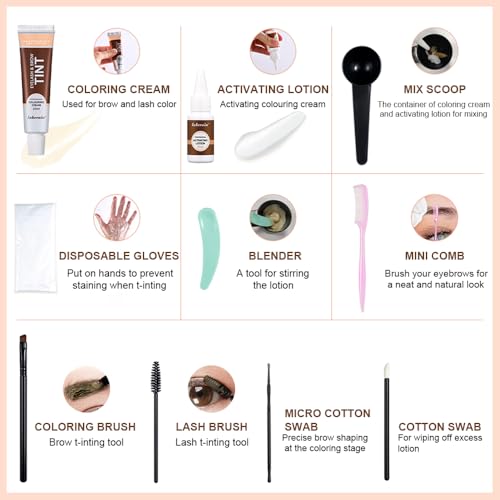 Lash & Brow Color Kit - 2-in-1 Professional Tint Set
