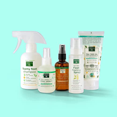 Earth Therapeutics Tea Tree Foot Peeling Spray - Exfoliating Callus Remover