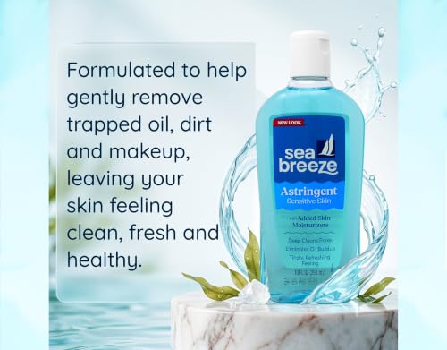 Seabreeze Fresh-Clean Astringent for Sensitive Skin 10 fl oz (295 ml) - Pack of 1
