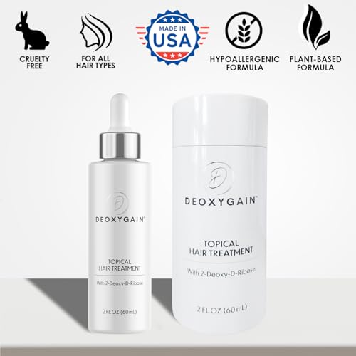 Deoxygain Hair Growth Serum - DHT Blocker with 2DDR & Saw Palmetto