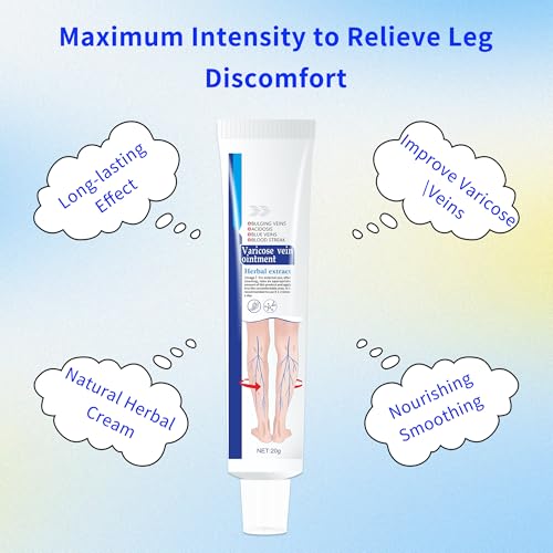 KONGDY Varicose Vein Relief Cream - 2 Count for Smooth Legs