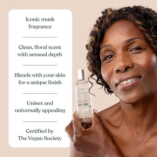The Body Shop Musk Body Mist - Refreshing Body Spray, 100ml