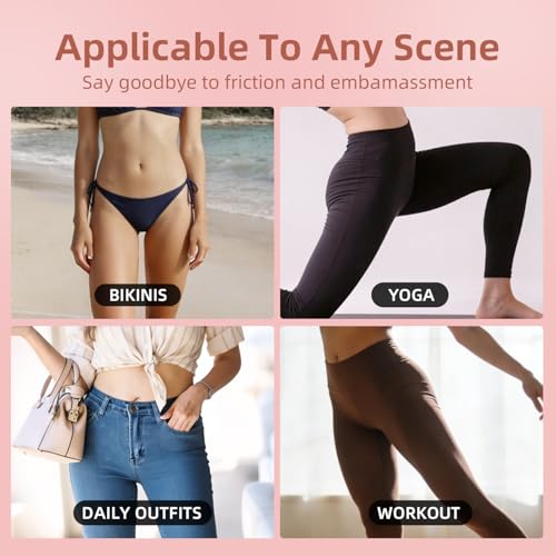Camel Toe Concealer Pads, 4-Pack Seamless Silicone Hiders
