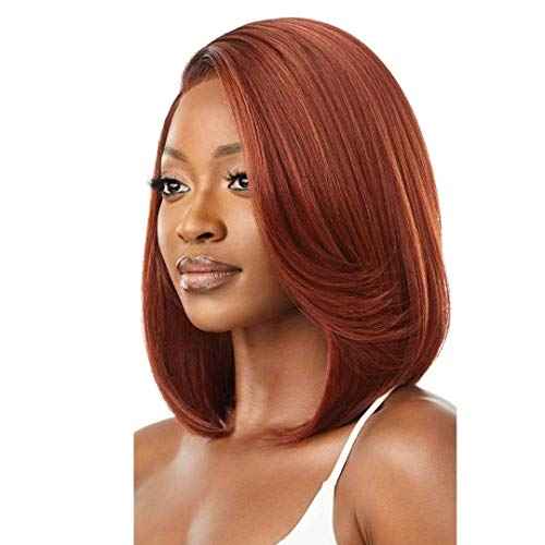 Outre Synthetic Melted Hairline Deluxe Wide Lace Part Wig - MYRANDA (1 Jet Black)