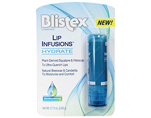 Blistex Lip Infusions Hydrate Lip Moisturizer 0.13 Ounce (3 Pack)