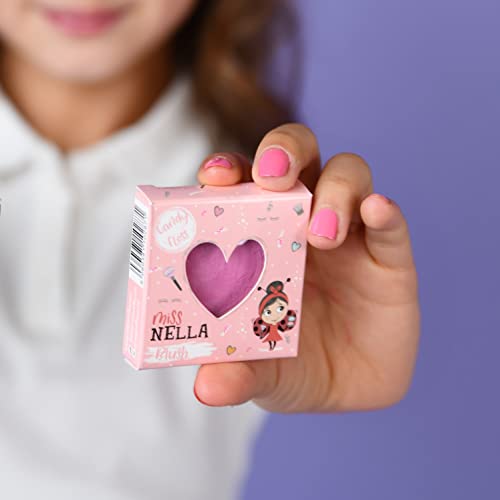 Miss Nella Powder Blush, Matte Finish, Pink Color, Palette