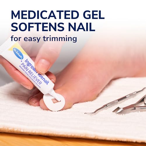 Ingrown Toenail Pain Relief Kit with Gel, Clipper & Bandages