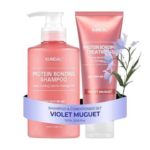 KUNDAL Protein Bonding Shampoo & Conditioner Set 16.9 Fl Oz