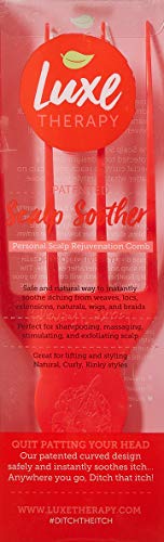 Scalp Soother Red Flexible Scalp Massager for Weaves