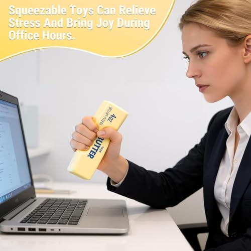 2pcs Soft Butter Squishy Stress Relief Toys - Slow Rising Fidget