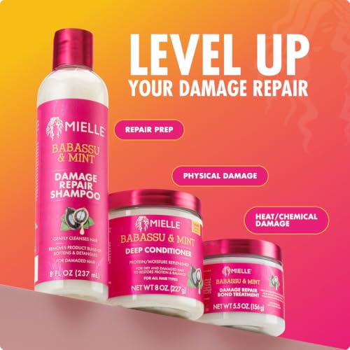 Mielle Organics Babassu & Mint Deep Conditioner 8oz