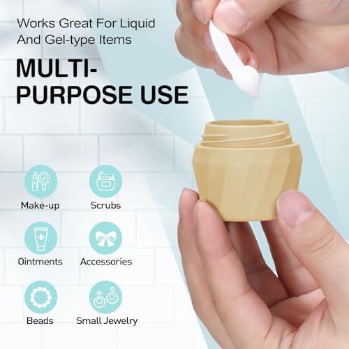 TSA Approved Travel Bottles 14 Pack - BPA-Free Silicone Leak Proof