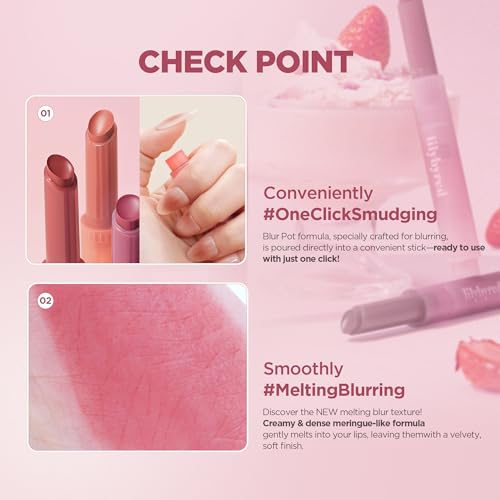 lilybyred Milky Blur Fondue Bar - Multi-Use Lip & Cheek Stick