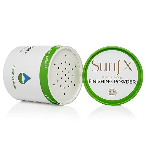 SunFX Post Spray Tan Finishing Powder | SunFX Professional Tanning Prep Spray | SunFX Blending Barrier Cream