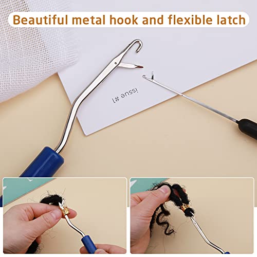Dreadlock Crochet Hook Tool Set - 48 Pc Kit with Case