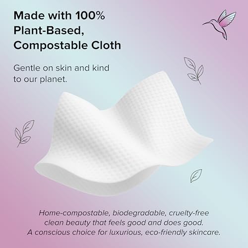 Natural Makeup Remover Wipes - 99% Effective