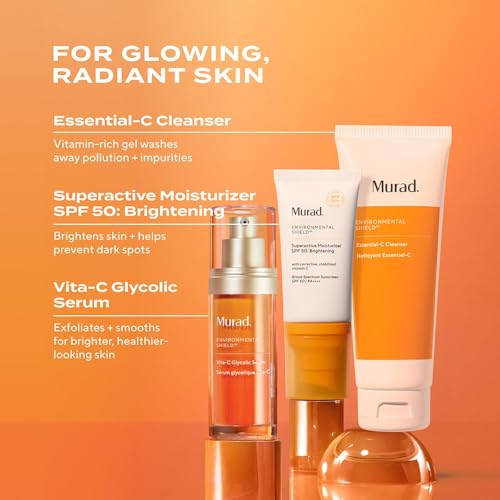 Murad Essential-C Facial Cleanser - Foaming Gel Face Wash- Vitamin C & Antioxidant Rich Treatment Backed by Science