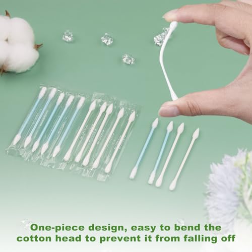 Individually Wrapped Cotton Swabs - 600 Count Travel Size