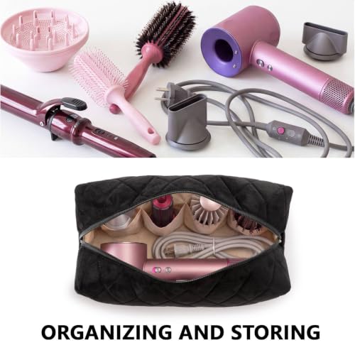 Paterr Large Hair Tools Travel Bag - Portable Organizer for Dryer & Styling Tools