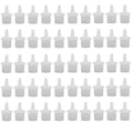 50Pcs Eyelash Glue Bottle Replacement Nozzle Caps