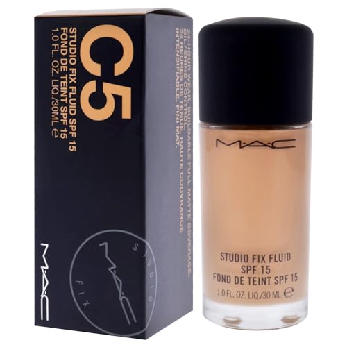 Studio Fix Fluid SPF 15 - C5 by MAC for Women - 1 oz Foundation