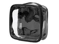 EzPacking Black TSA Approved 3-1-1 Travel Toiletry Bag for Carry-On & Liquids