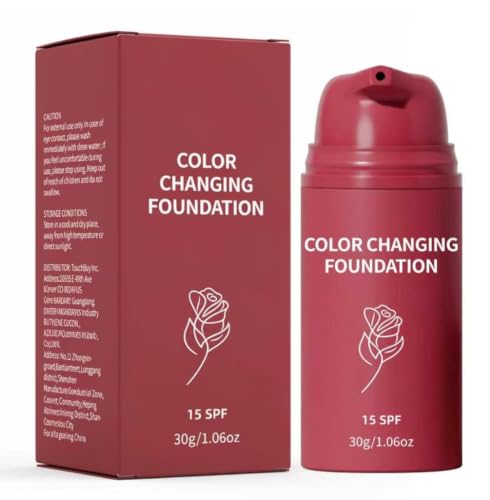 Color Changing Foundation - Adaptive Skin Tone Match, 1 Fl Oz