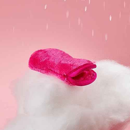 Eye MITT by The Original MakeUp Eraser, Erase All Eye Makeup With Just Water, Including Waterproof Mascara, Eyeliner, and More! Pack of 4 Mitts + laundry bag