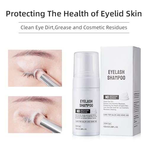 Eyelash Extension Cleansing Foam - 3.4 fl oz Lash Shampoo