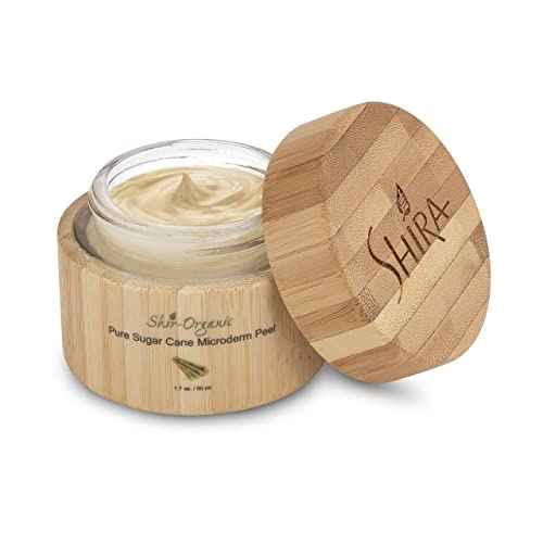 Shira Shir-Organic Pure Sugarcane Microderm Peel Loosens And Dissolves Dead Skin Cells Reveals Hydrated and Youthful-Looking Skin - All Skin Types (50 ml.)