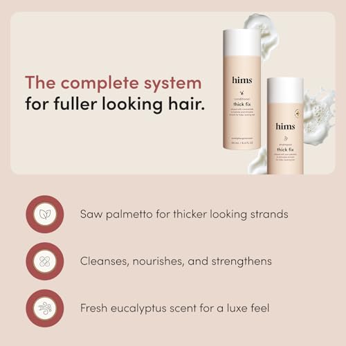 Hims Thick Fix Hair Thickening Shampoo & Conditioner Set