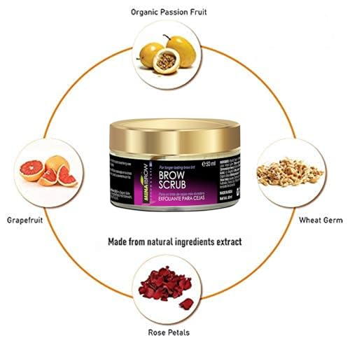 Brow Scrub for Henna & Tint - Natural Exfoliating 50ml