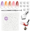 100Pcs Nail Sponges for Ombré Gel Polish Gradient Nail Art Tools