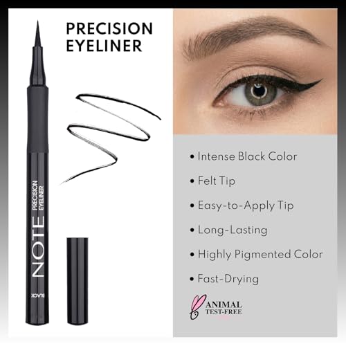 NOTE Precision Liner Waterproof Black Eyeliner Pencil